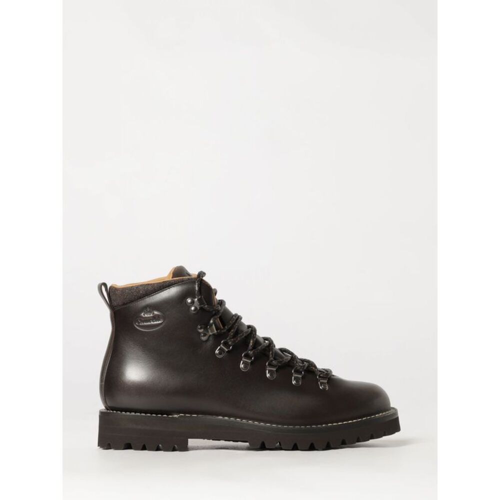 Church's Men Lace-Up Calfskin Ankle Boots Church's With Notched Sole